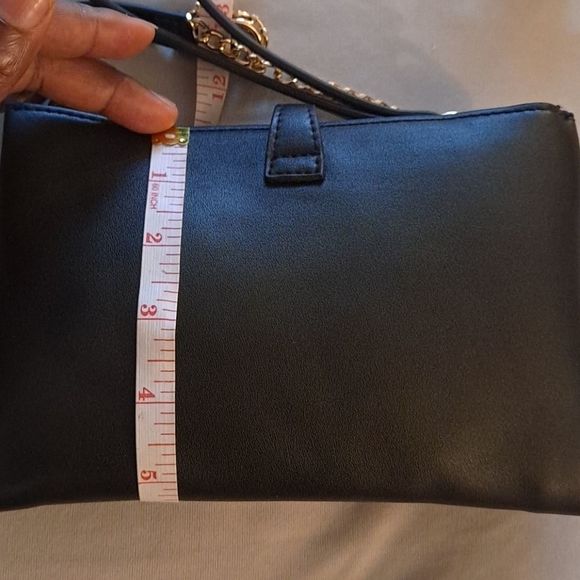 Womens Wristlet Crossbody Bag - A New Day™ Black - Picture 7 of 9